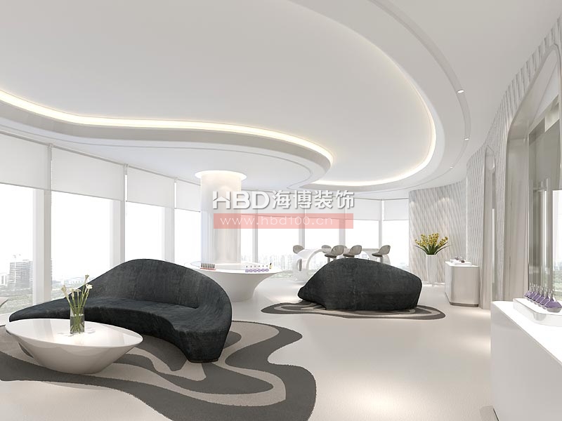 化妝品公司展廳設計 化妝品公司展廳設計