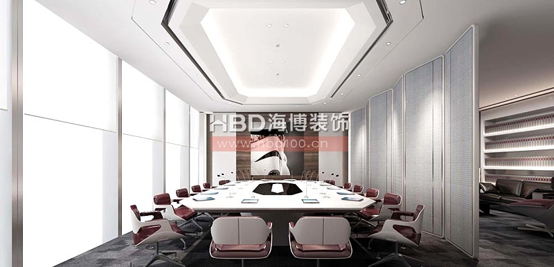 百田信息科技公司會議室裝修 百田信息科技公司會議室裝修