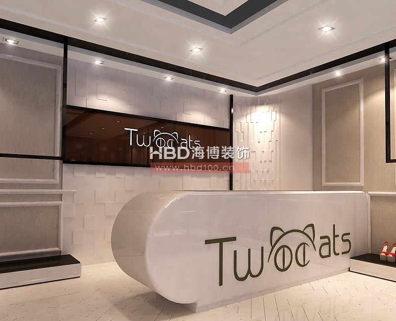 廣州雅地服飾公司辦公室裝修 前臺 廣州雅地服飾公司辦公室裝修 前臺