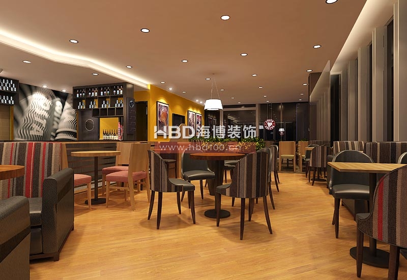 咖世家咖啡館設(shè)計(jì)裝修