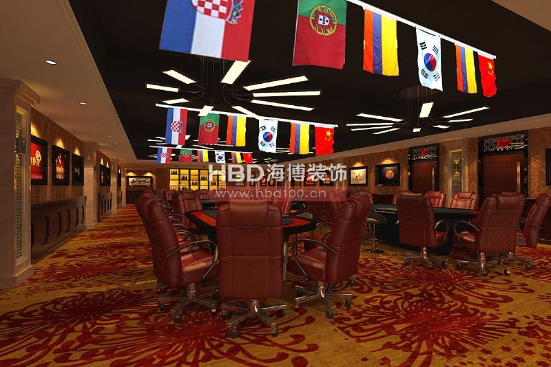 鼎盛棋牌室設(shè)計(jì) 
