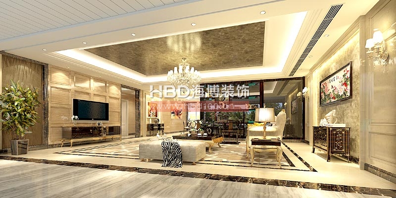 家裝住宅裝修,客廳設(shè)計效果圖.jpg