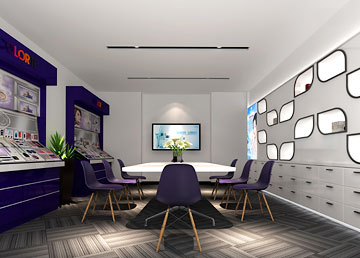 卡洛萊化妝品公司會議室設(shè)計 卡洛萊化妝品公司會議室設(shè)計