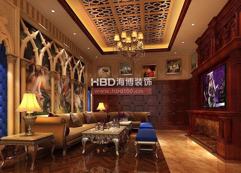 KTV包廂設(shè)計(jì)裝修 13號(hào)房