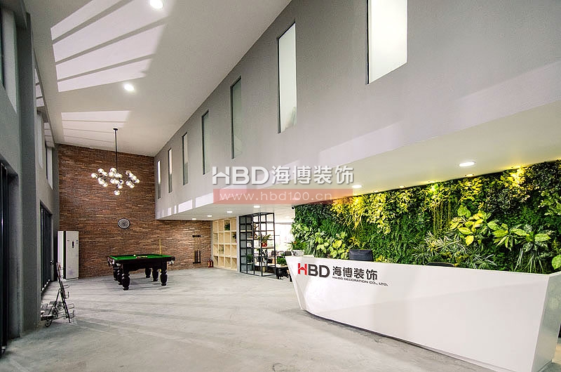 海博裝飾公司辦公室裝修-前臺(tái) 海博裝飾公司辦公室裝修-前臺(tái)